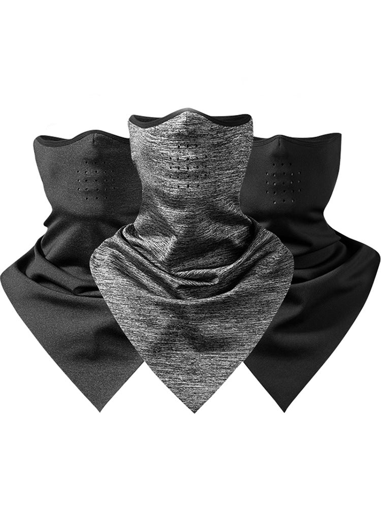 Unisex Triangle Scarf Outdoor Cycling Scarf Face Protection Lightweight