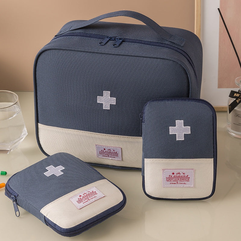 First Aid Bag | Travel Medicine Organizer Oxford Fabric