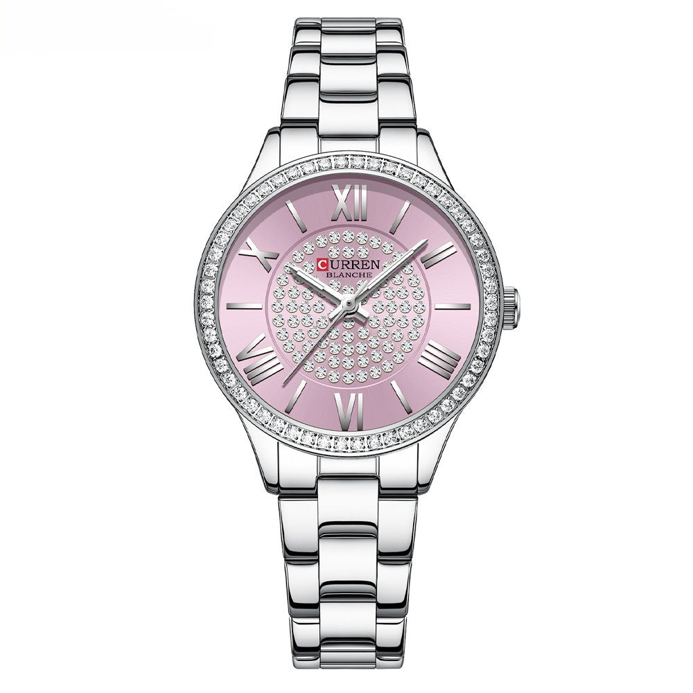 Ladies' Quartz Watch Waterproof with Small Dial – Elegant Watch