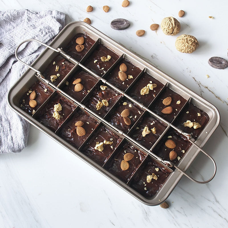 Square Brownie Baking Pan Non-Stick – Cake & Bread Baking Pan