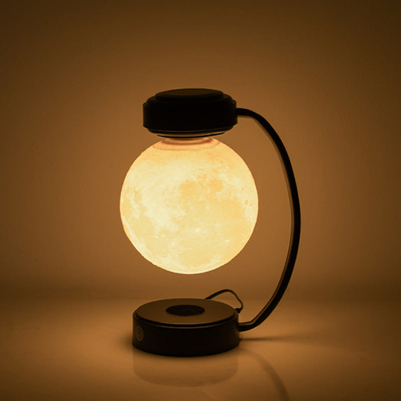 3D LED Moon Lamp Floating - Magnetic Levitation Rotating
