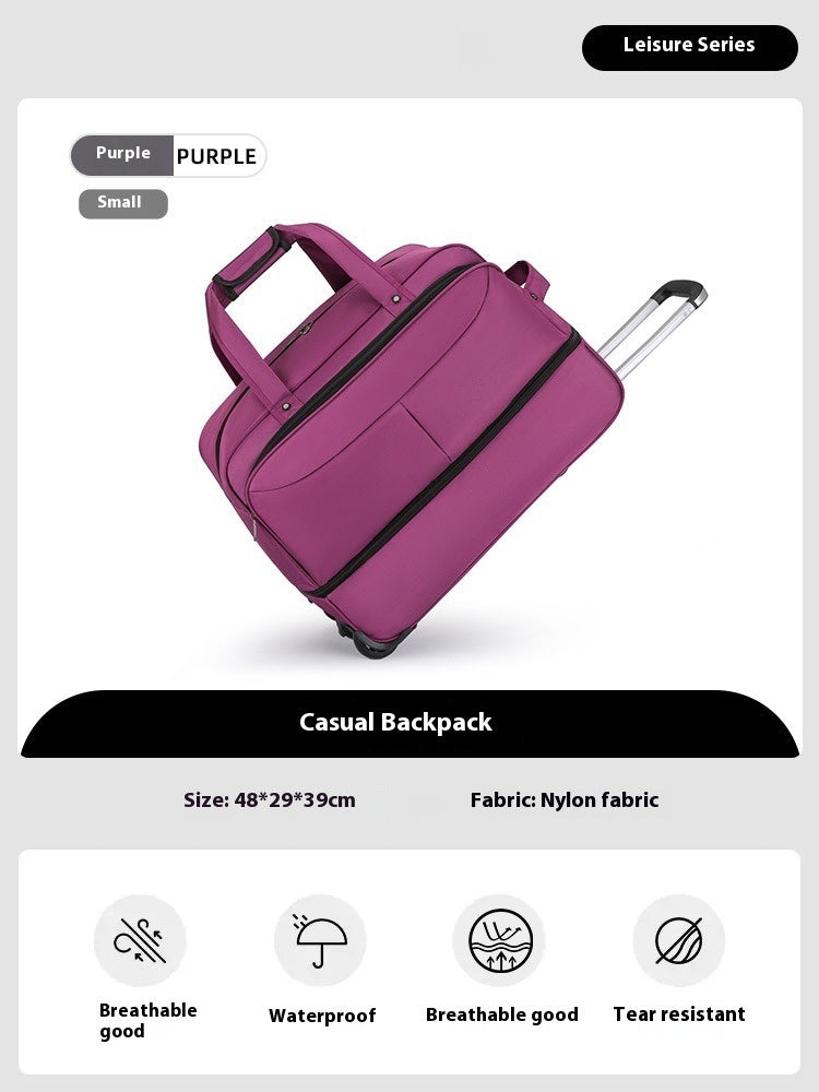 Lightweight Trolley Travel Bag Large - Travel Luggage with Plenty of Storage Space
