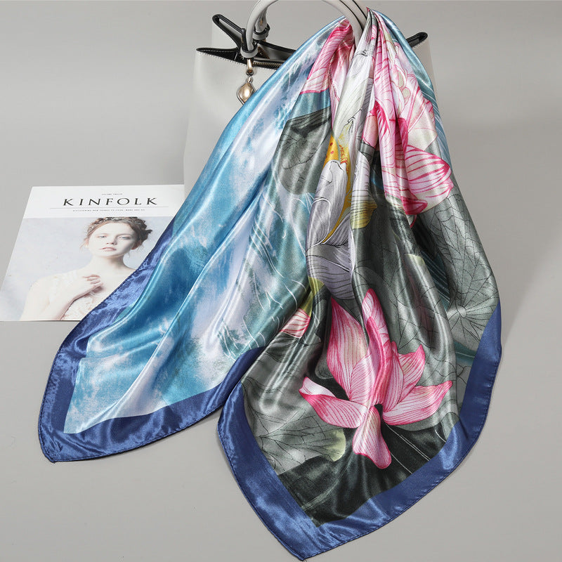 Damen Leichter Sommerschal | Dünne Elegante Stola Schal