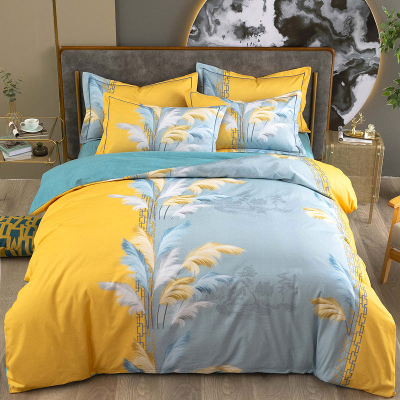 Winter Bedding Set Cotton Linen | warm soft breathable