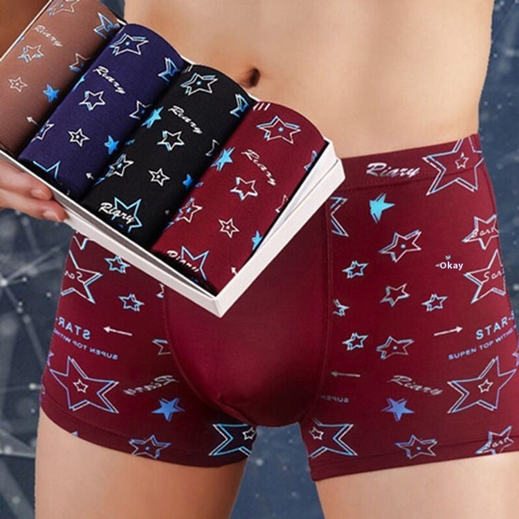 Men's Trendy Boxer Briefs – Modern Fashion Underwear for Students