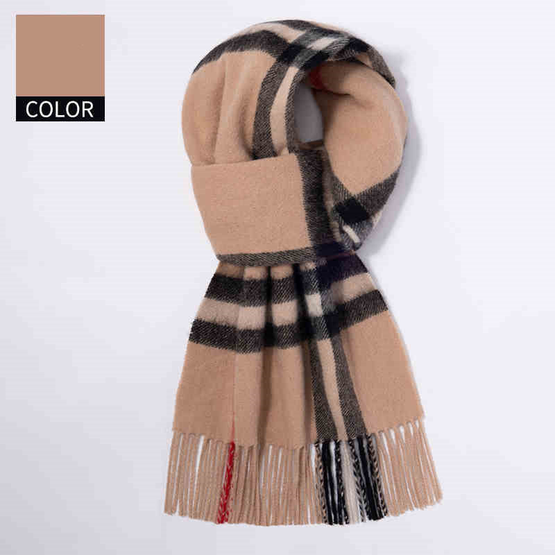 Men's Cashmere Scarf Winter Soft Warm Elegant Luxury