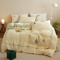 Winter Bedding Set 4-piece | Milk Fiber Soft Warm Princess Style