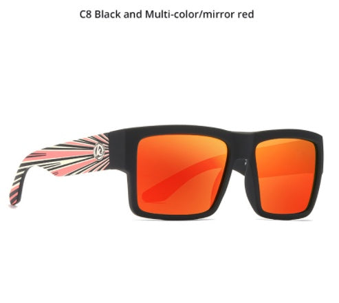 Fashion Colorful Outdoor Fishing Glasses Men's Sports Sunglasses