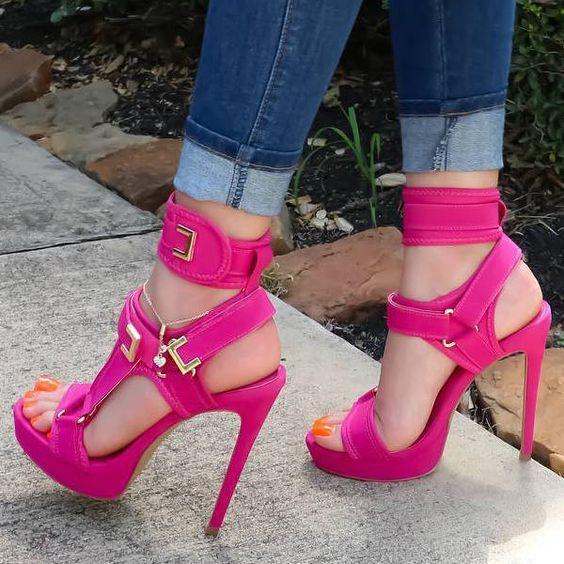 Women's Platform High Heels | Sexy Stiletto Sandals Elegant
