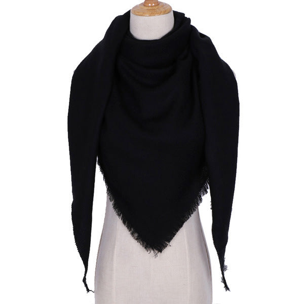 Damen Dreiecksschal Elegant | Herbst Winter Schal Stola