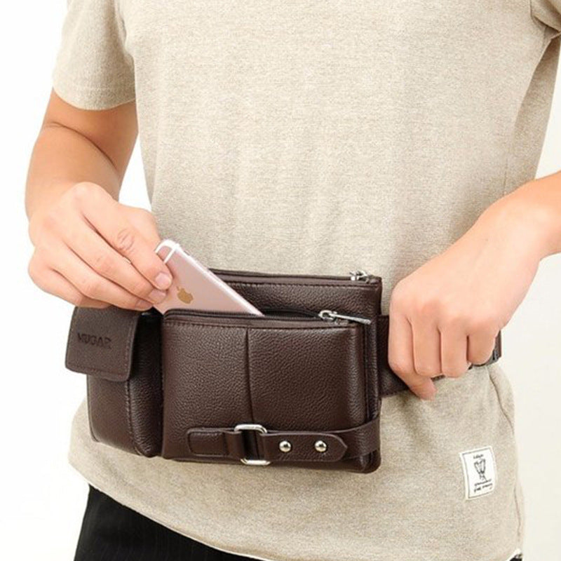 Herren Brusttasche Crossbody | Multifunktionale Hüfttasche