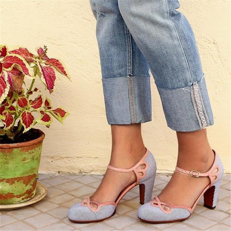 Women's Polka Dot Sandals | Elegant Dotted Summer Shoes