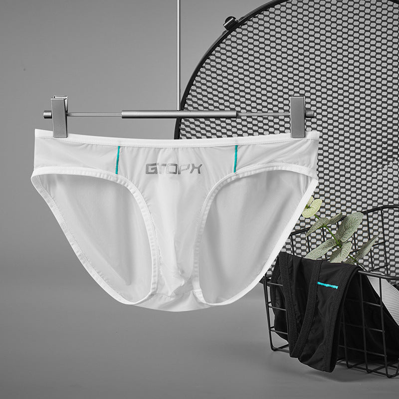 Men's Ice Silk Underwear Transparent | Ultra-Thin Breathable