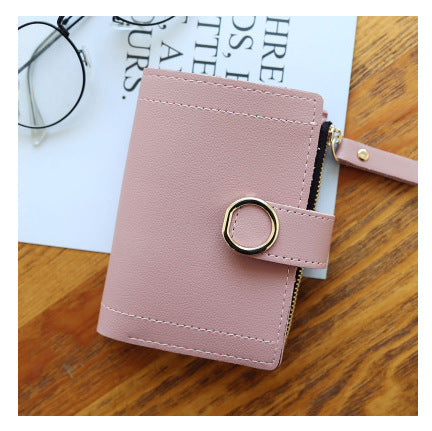 Women's Wallet with Buckle Ring | Elegant Fashion Purse