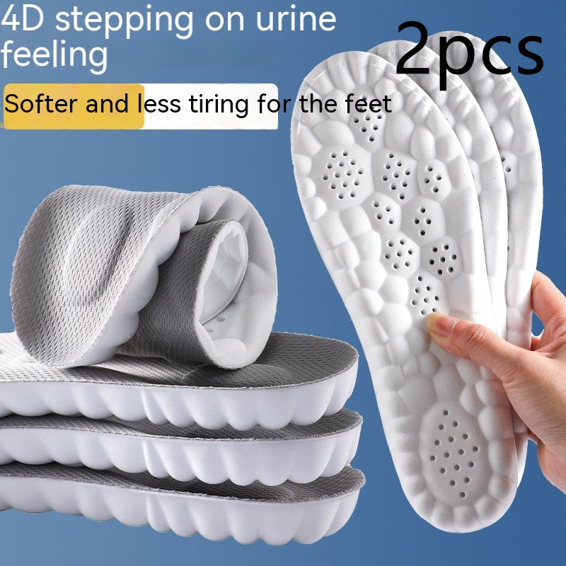 4D Cloud Comfort Insoles | Shock-Absorbing & Massage Effect