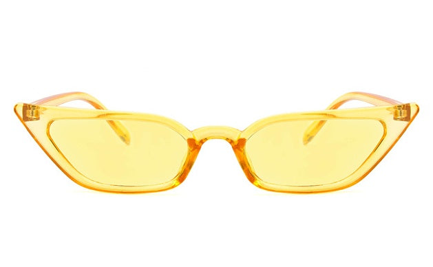 Vintage Cat-Eye Sonnenbrille Damen | Schmale Retro UV400 Shades