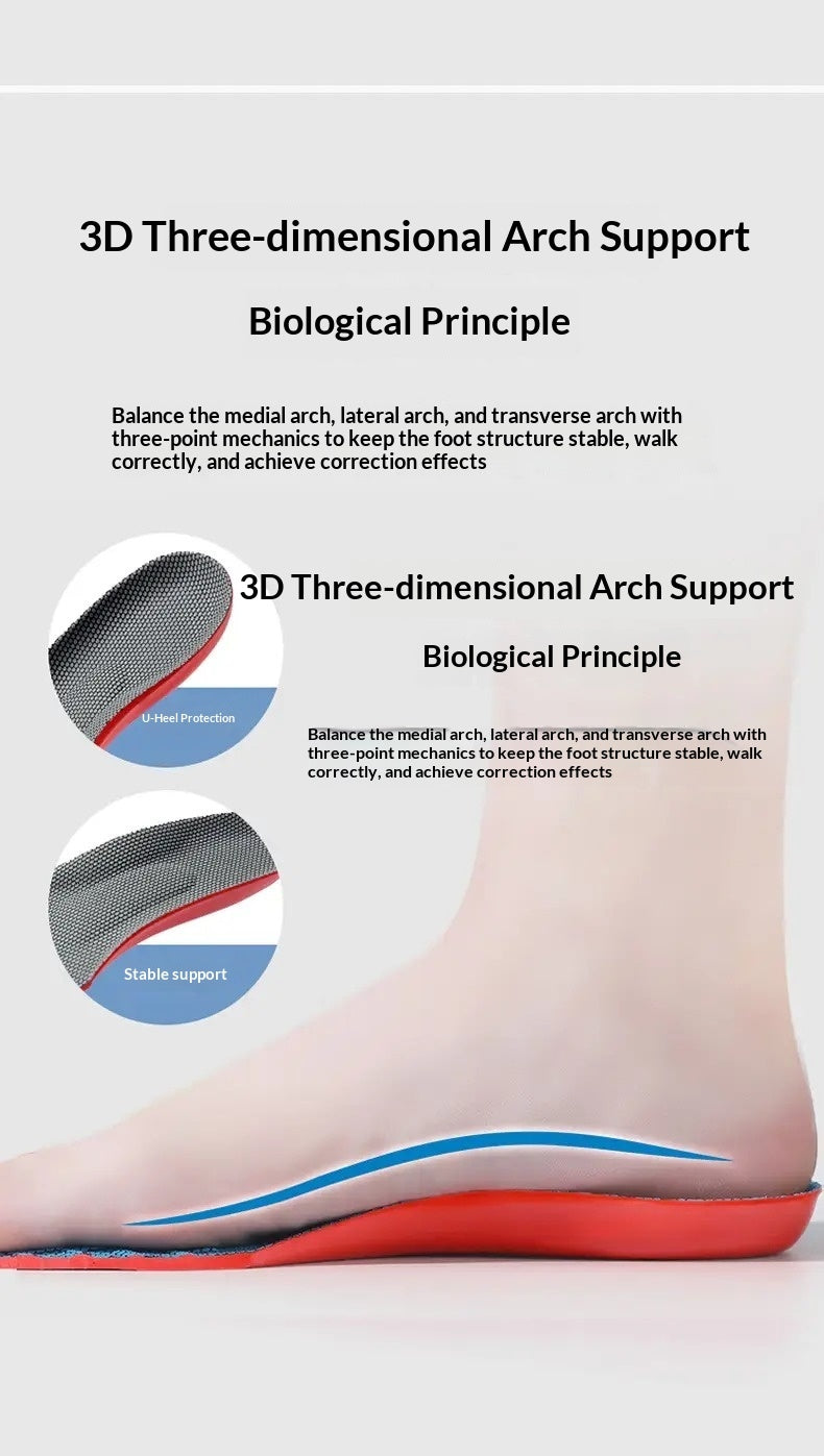 Sports Insoles | Shock-Absorbing Soft Elastic Comfort