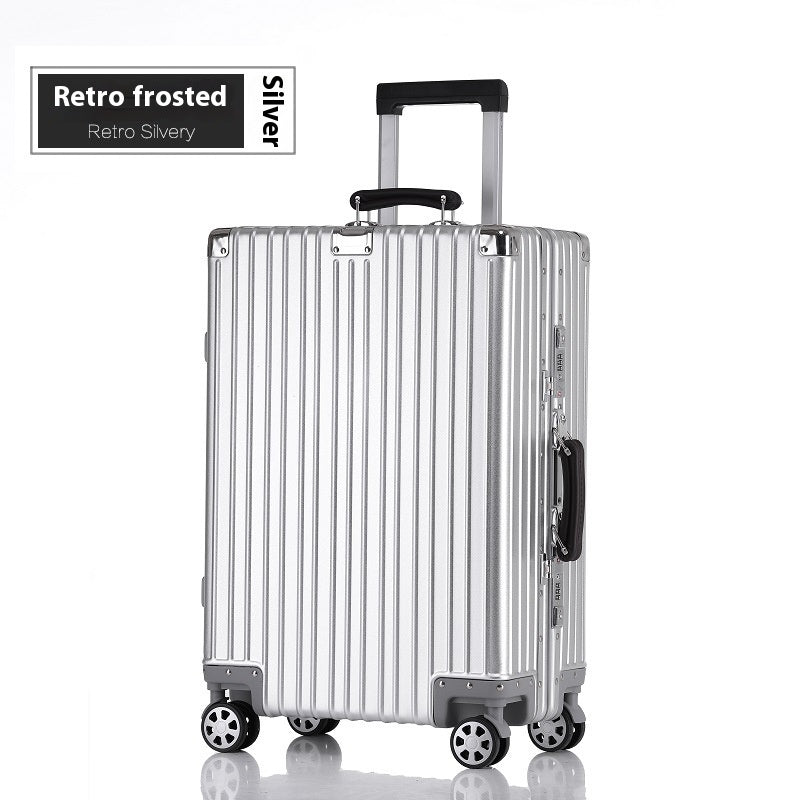 Aluminum Magnesium Suitcase with Combination Lock – Premium Trolley