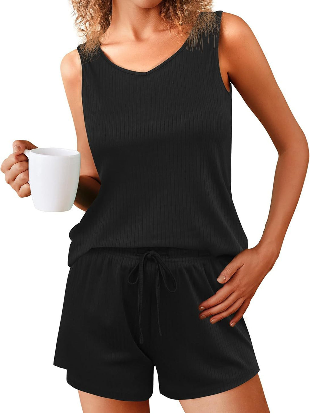 Women's Rib-Knit Pajamas | Modern Homewear Nightwear