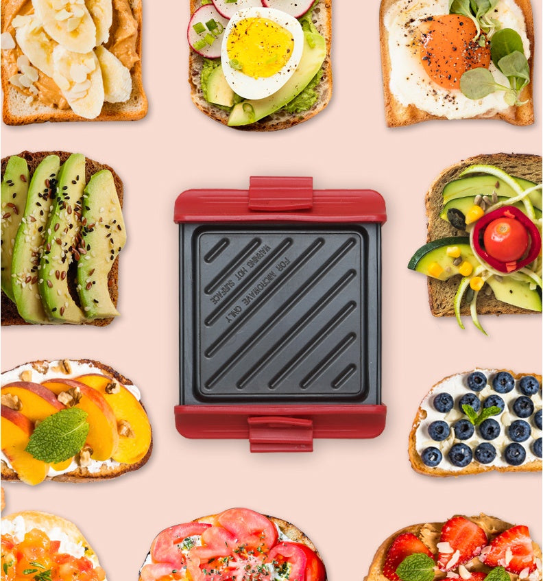 Doppelseitige Grillpfanne Antihaft – Multifunktions BBQ Pfanne