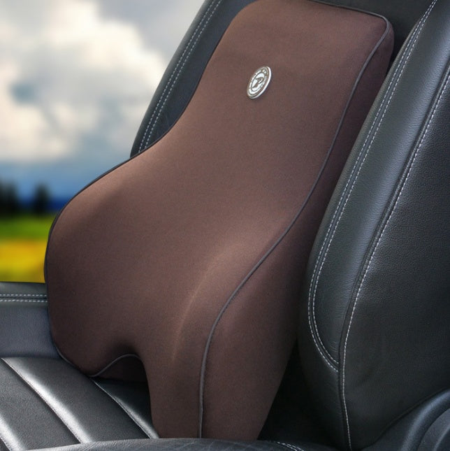 Car Lumbar Cushion Memory Foam Ergonomic Comfortable Back Support