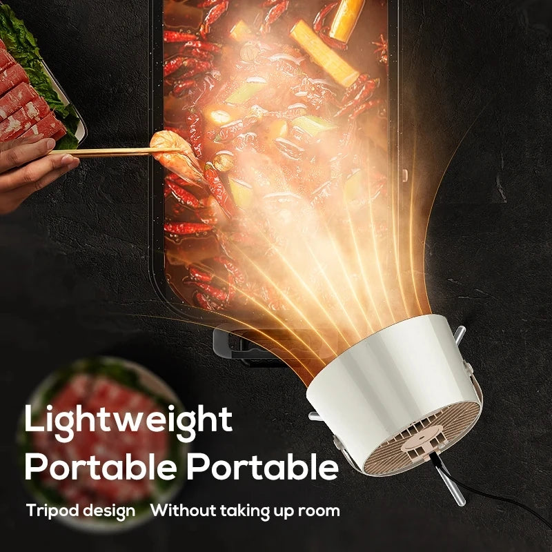 Mini Range Hood USB – Portable Desktop Smoke Extractor