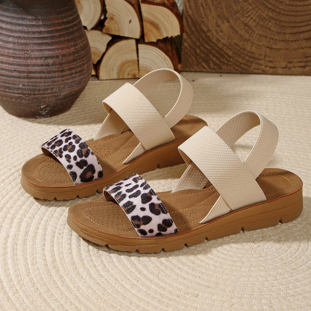 Women's Roman Sandals Elastic – European Trend Summer Shoes