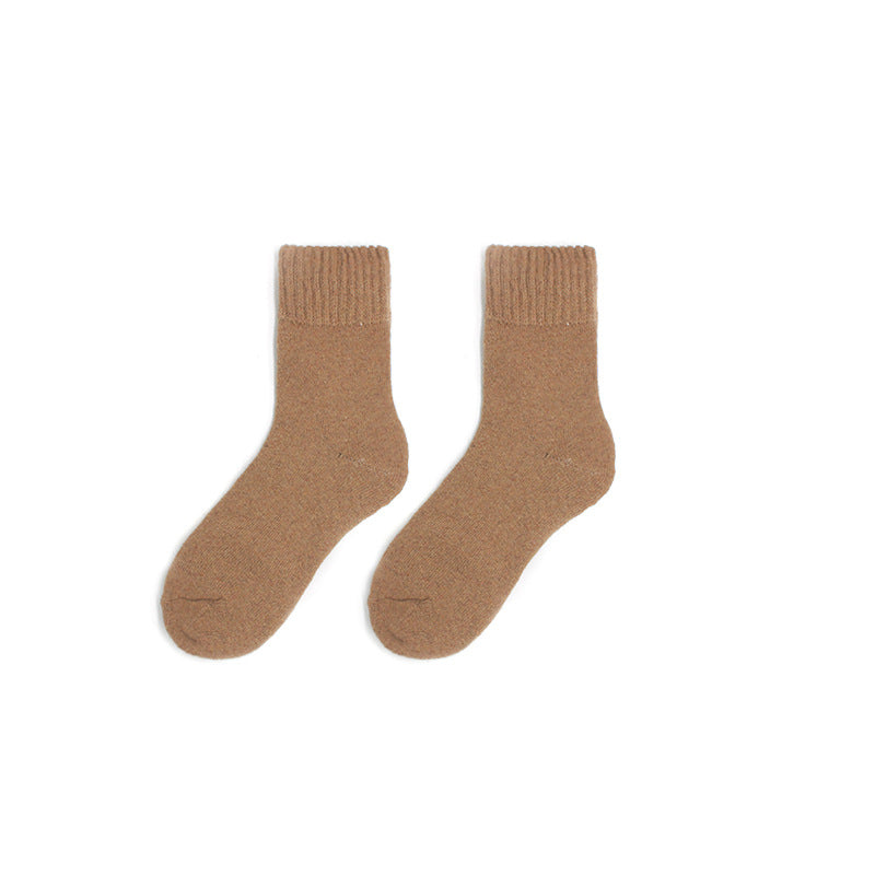 Damen Wollsocken Winter Warm – Dicke Komfort Herbst Socken