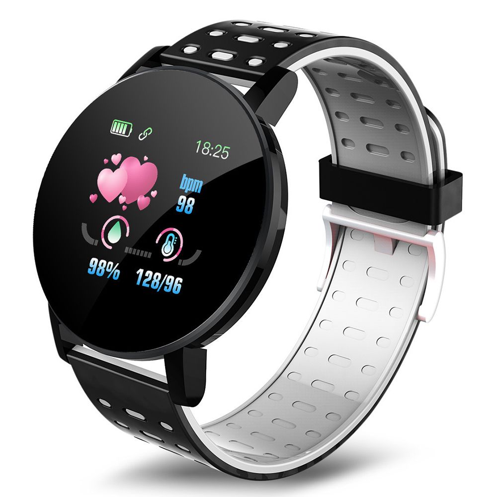 Bluetooth Smartwatch with Fitness Tracker | Heart Rate Sleep Monitor & Notifications