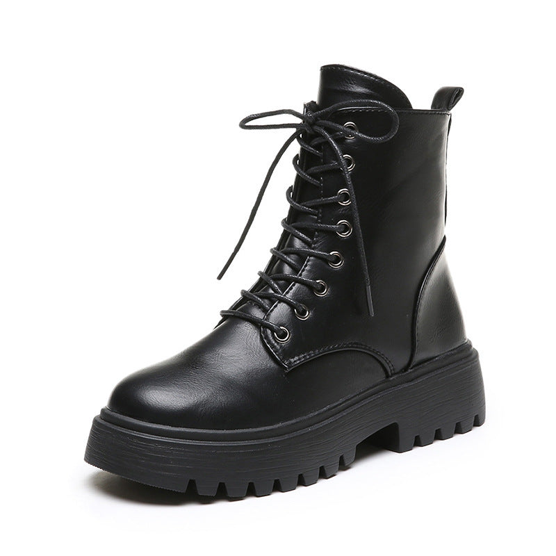 Damen Martin Boots Wasserdicht | Britische Retro Stiefeletten