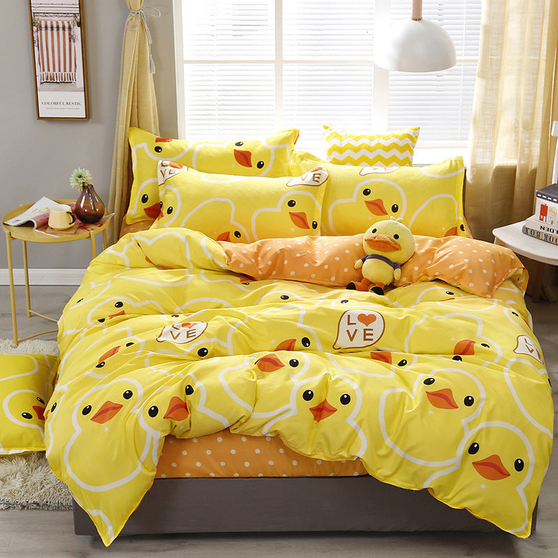 Aloe Cotton Bedding 4-piece | soft skin-friendly breathable
