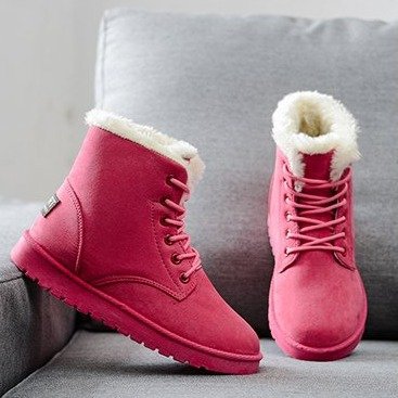 Women's Winter Snow Boots with Heels | Warm, Elegant, Non-Slip Shoes