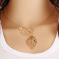 Elegant Leaf Necklace – Natural Women's Jewelry with Timeless Style