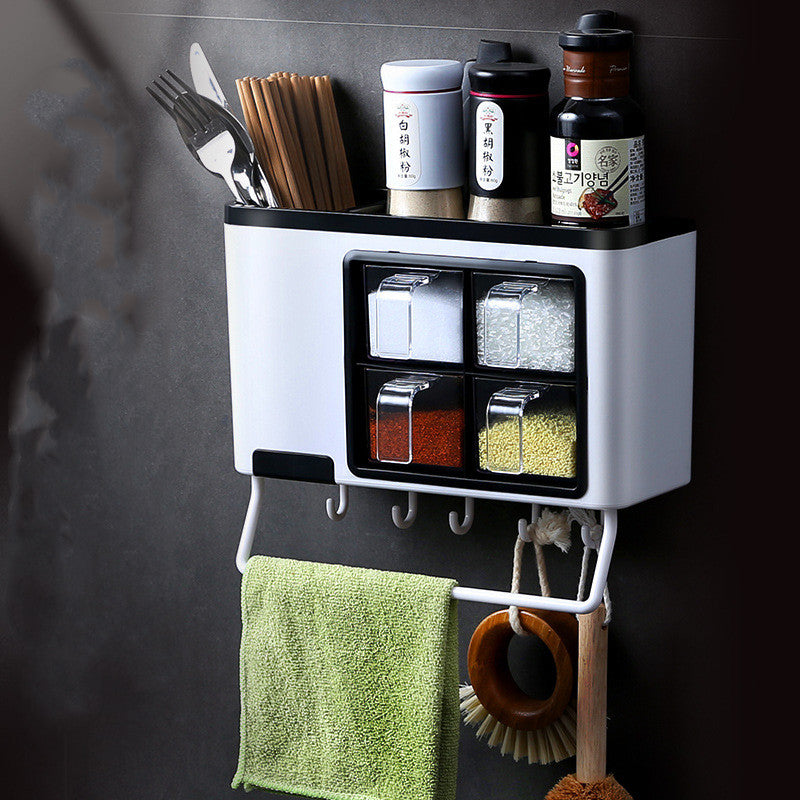 Kitchen Shelf No Drilling | Self-Adhesive Wall Organizer