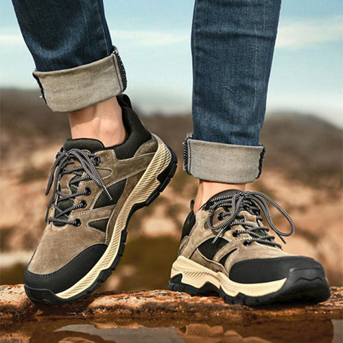 Herren Schnür Sneaker Atmungsaktiv Outdoor Running Freizeit Schuhe