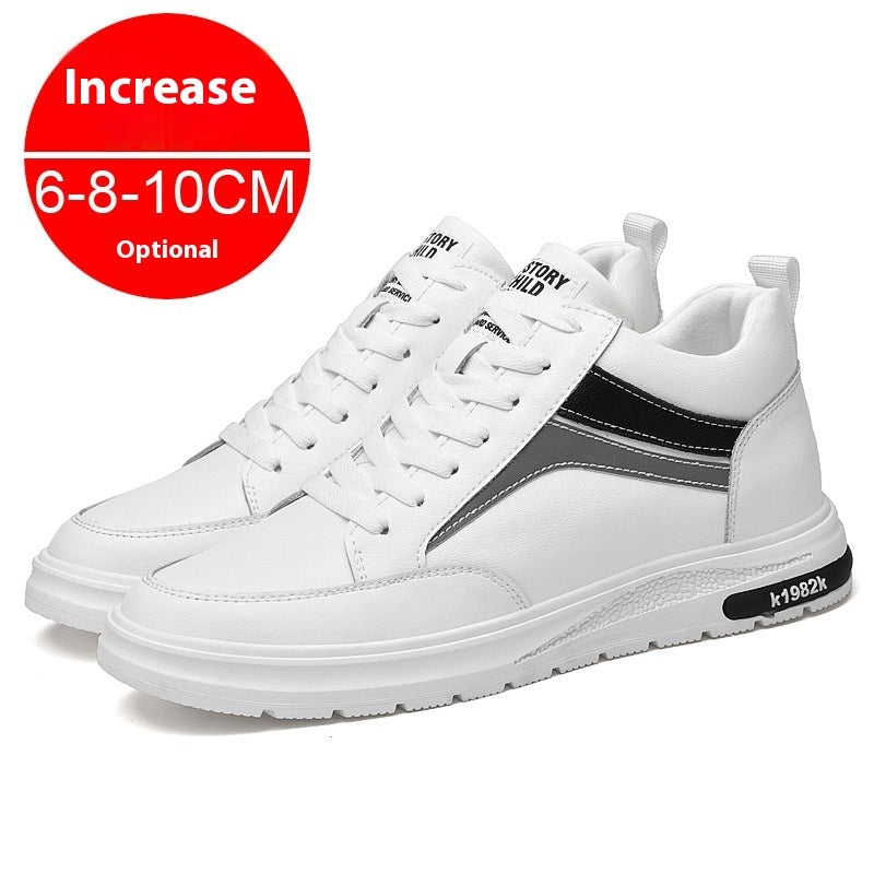 Men's Height-Increasing Sneakers | Invisible 8CM Lift Casual Shoes