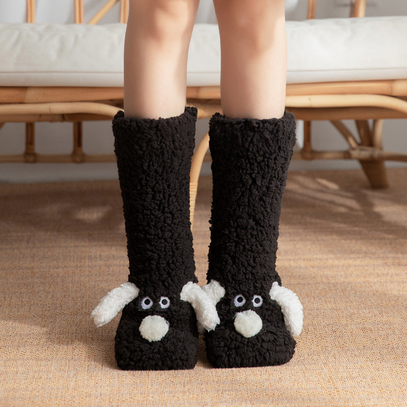 Damen Winter Kuschelsocken – Modische Schnee Komfort Socken