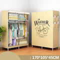 Fabric Wardrobe Dustproof | Foldable Single Room Organizer
