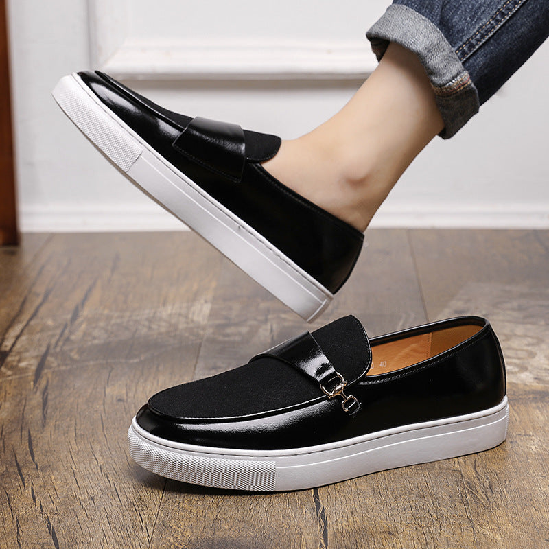 Men's Leather Slip-On | Business Casual Elegant Shoes