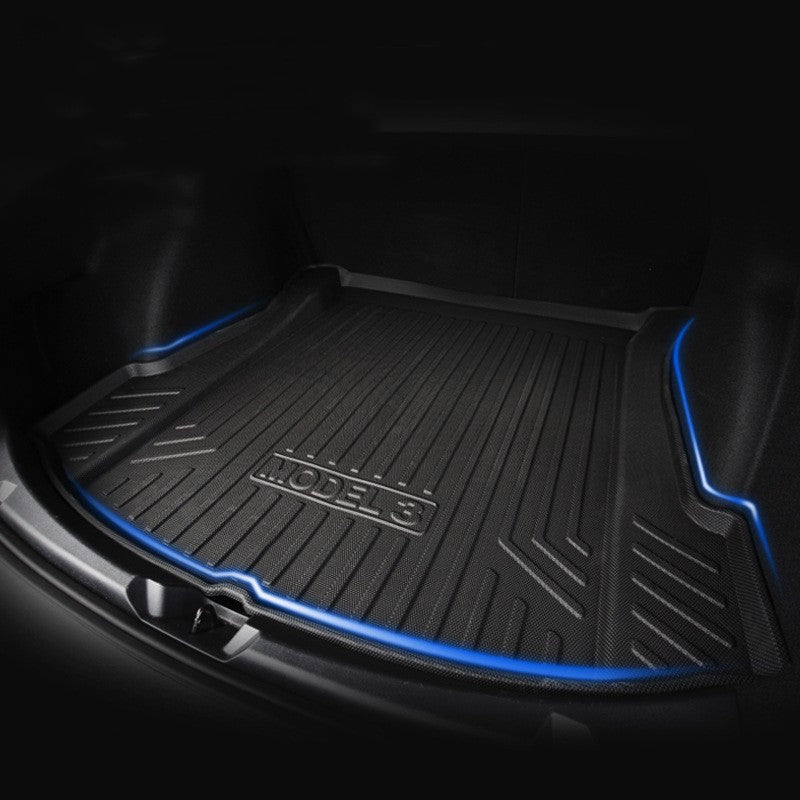 Tesla floor mats precisely fitting non-slip durable interior protection