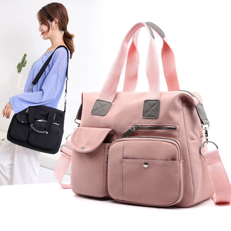 Mommy Bag Large Nylon Diaper Bag Travel Shoulder Bag Women