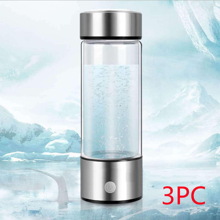 Portable Hydrogen Water Bottle – Ionized Smart Water Bottle