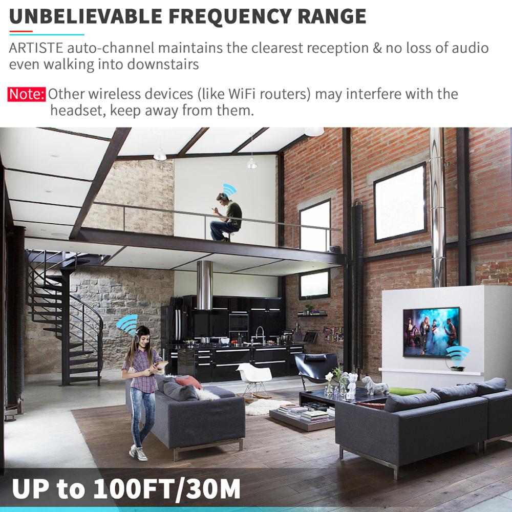 TV Wireless On-Ear Headphones – Bass Bluetooth Headphones