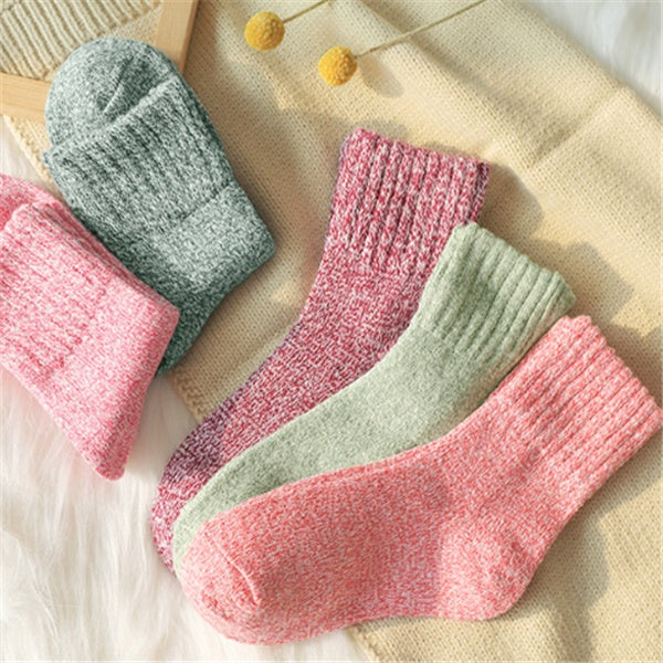 Women's Rabbit Wool Socks | Warm Cuddly Socks Winter