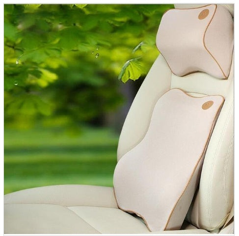 Car Seat Cushion Memory Foam | Ergonomic Comfort Back Support