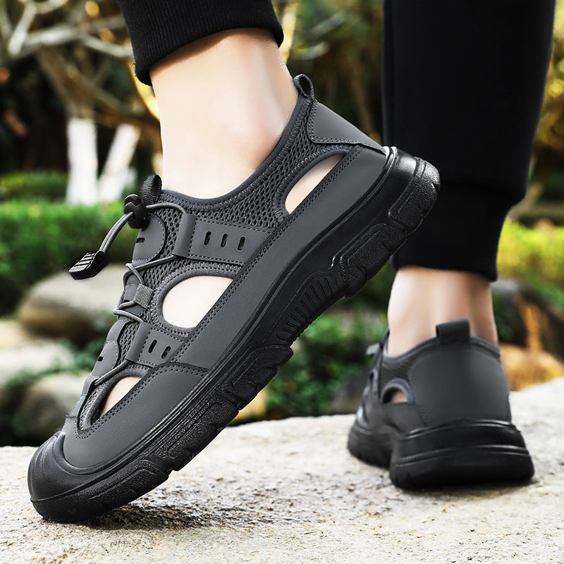 Men's Summer Sandals Twist-Lock Breathable Outdoor Shoes