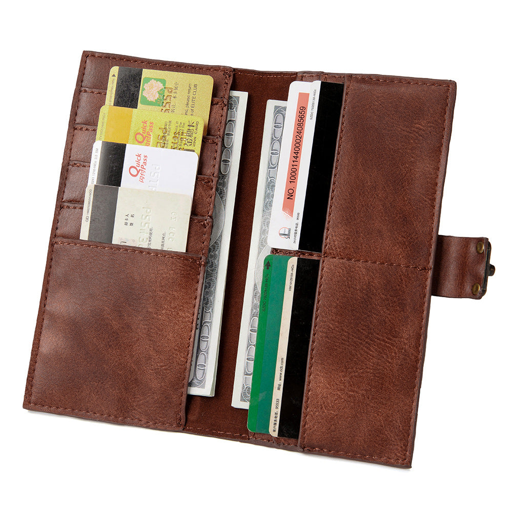 Steampunk Women's Wallet | Long Vintage Wallet
