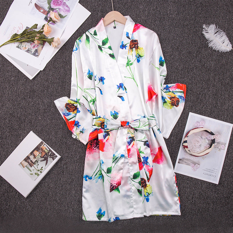 Women's Summer Pajamas Made of Ice Silk – Lightweight, Cooling & Luxuriously Comfortable