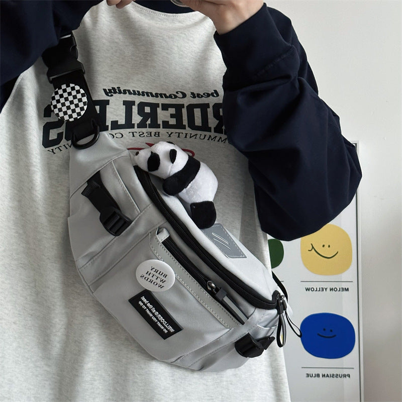 Men's Sport Chest Bag Large | Crossbody Sling Bag Fitness