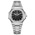 Herren Luxus Quarzuhr wasserdicht | leuchtend elegant